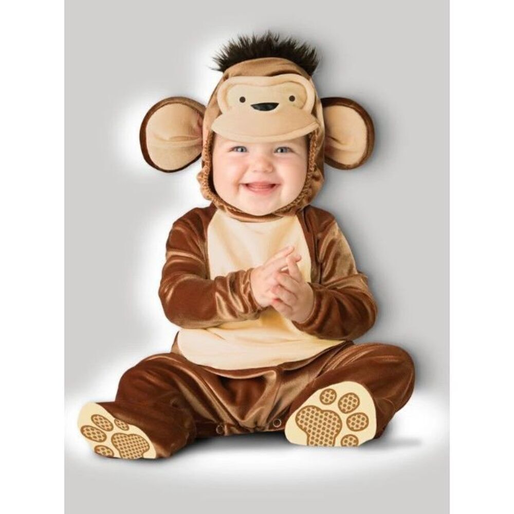 NEW InCharacter Infant Baby Mischievous Monkey Costume